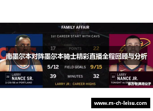 南墨尔本对阵墨尔本骑士精彩直播全程回顾与分析